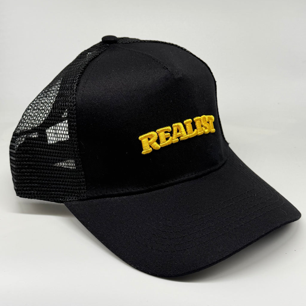 Realist Trucker - 3D Black/Gold (LE)