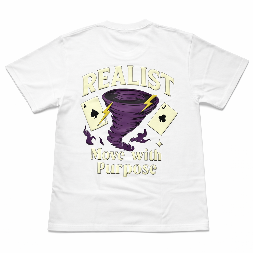 Move With Purpose Tee - White