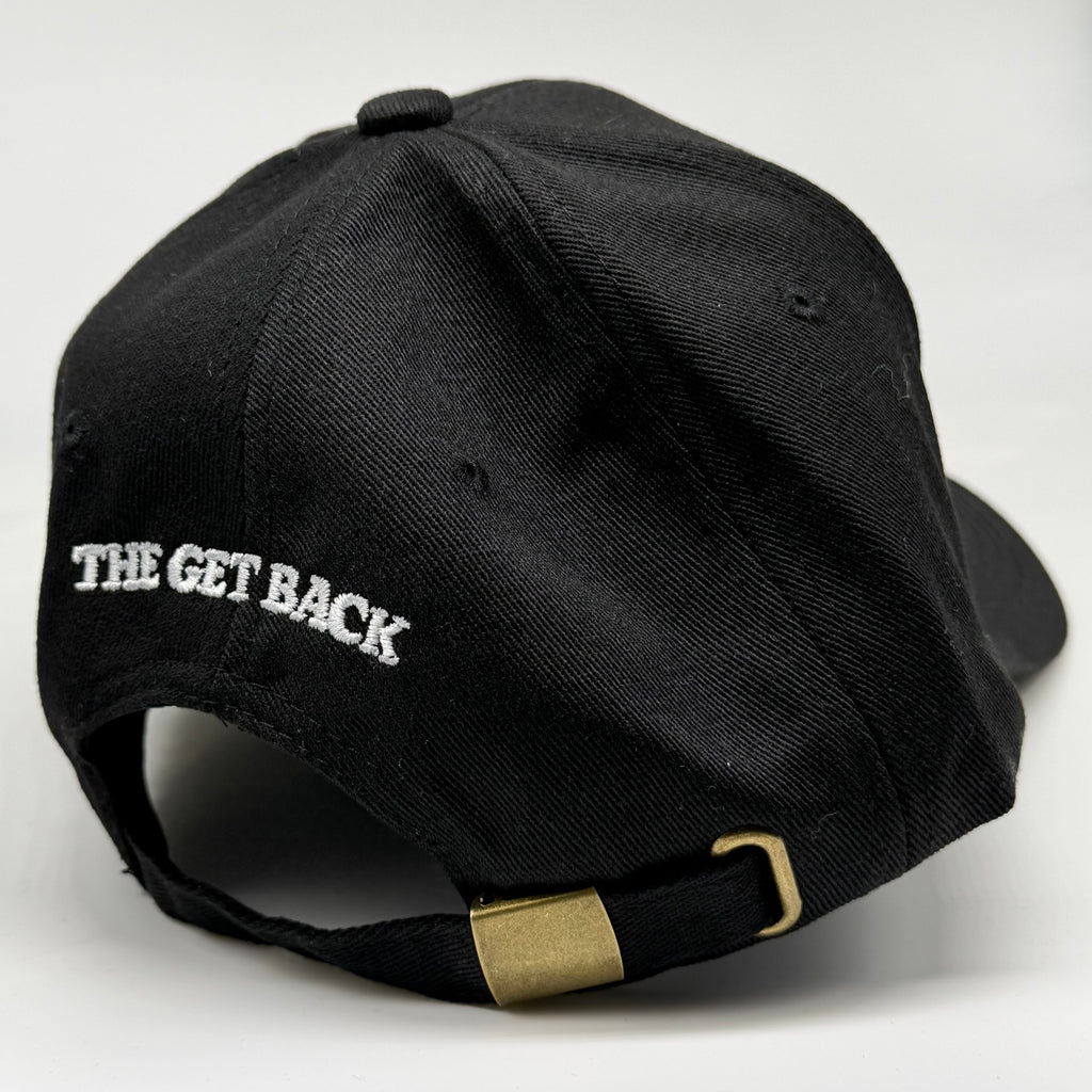 Realist Trucker - 3D Embroidered Black/White
