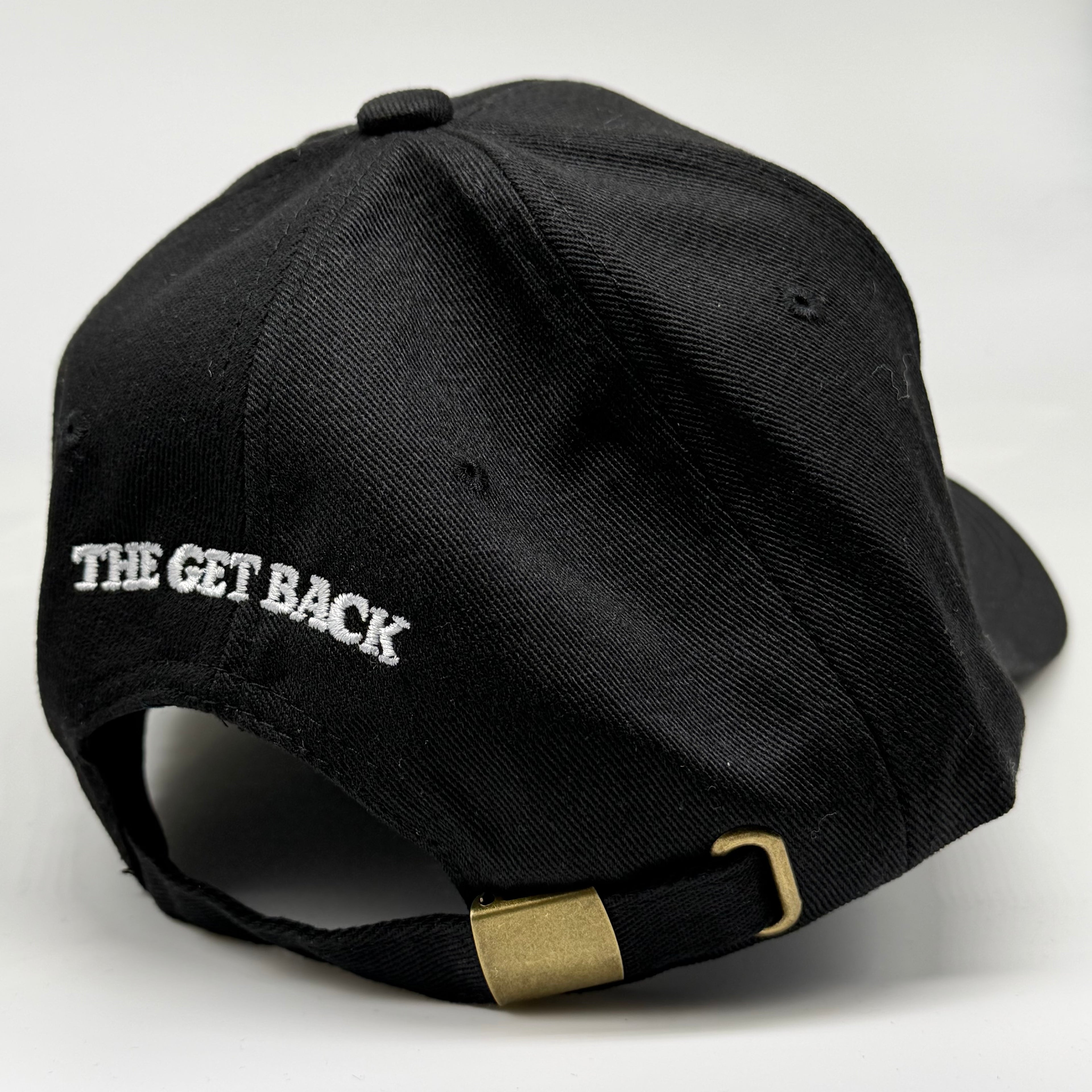 Realist Trucker - 3D Embroidered Black/White