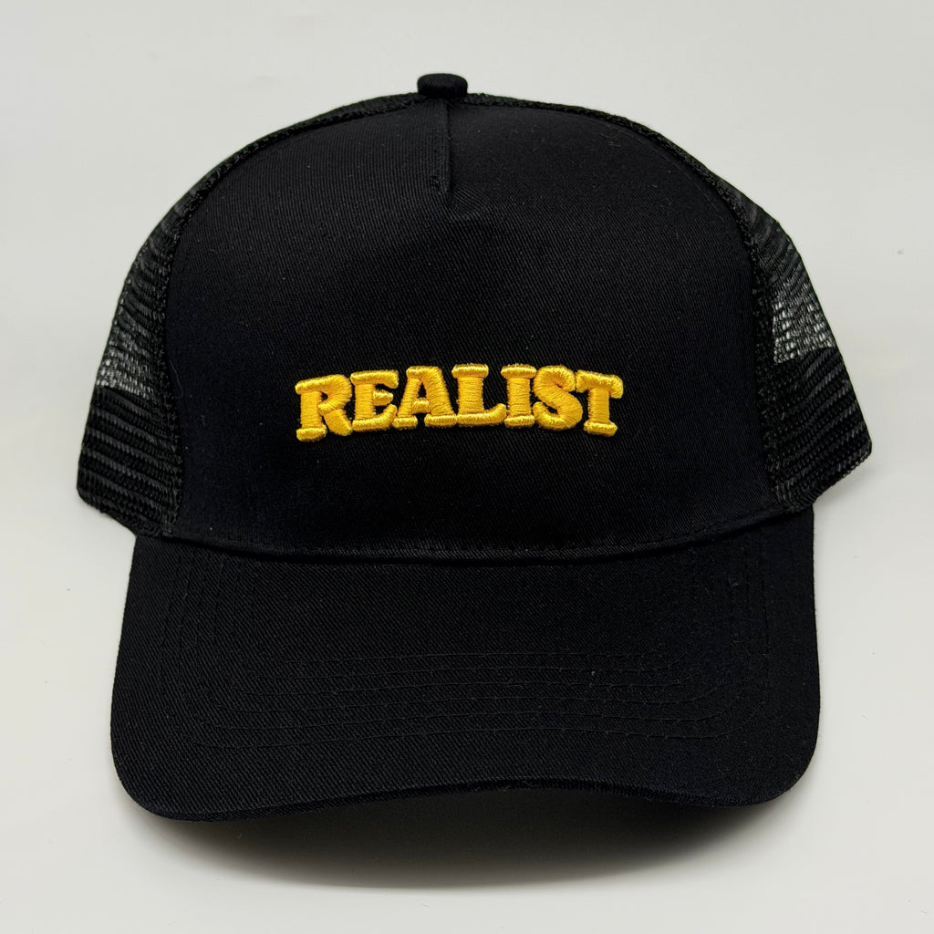 Realist Trucker - 3D Black/Gold (LE)
